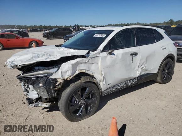 2024 Buick Envision Sport Touring with VIN LRBFZPE48RD071486, listed as a Copart auction lot 50210955 with 3,744 mi miles and Salvage Title. Bid and sale history available at carsss.com. Image 1.