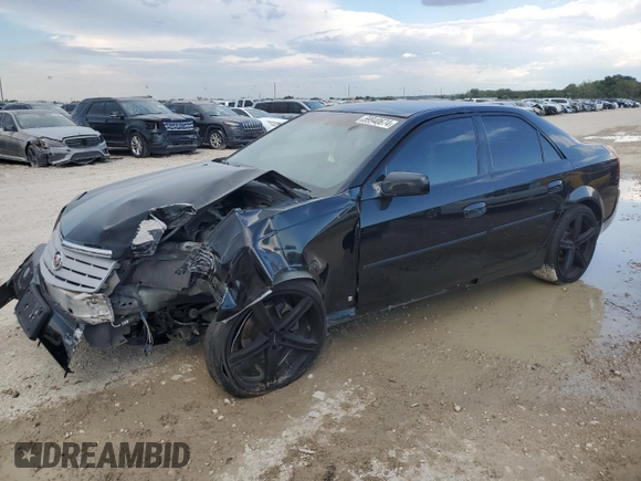 2006 Cadillac CTS with VIN 1G6DM57T460191002, listed as a Copart auction lot 69940674 with 0 mi miles and Salvage Title. Bid and sale history available at carsss.com. Image 1.