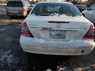 2007 Mercedes-Benz E-Class 3.5L with VIN WDBUF87X27X217079, listed as a Copart auction lot 44589955 with 212,452 mi miles and Salvage Title. Bid and sale history available at carsss.com. Image 6.