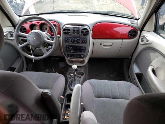 2004 Chrysler PT Cruiser with VIN 3C4FY58874T326168, listed as a Copart auction lot 50541845 with 131,857 mi miles and Salvage Title. Bid and sale history available at DreamBid. Image 8.