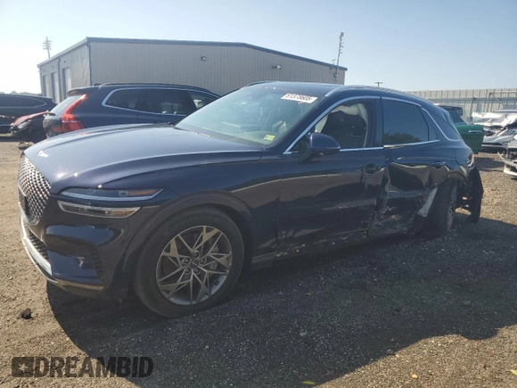 2023 Genesis GV70 2.5T с VIN KMUMADTB9PU085598, выставлен на аукционе Copart как лот 61375605 с пробегом 47 219 миль миль и Списание • Salvage title. История ставок и продаж доступна на DreamBid. Изображение 1.