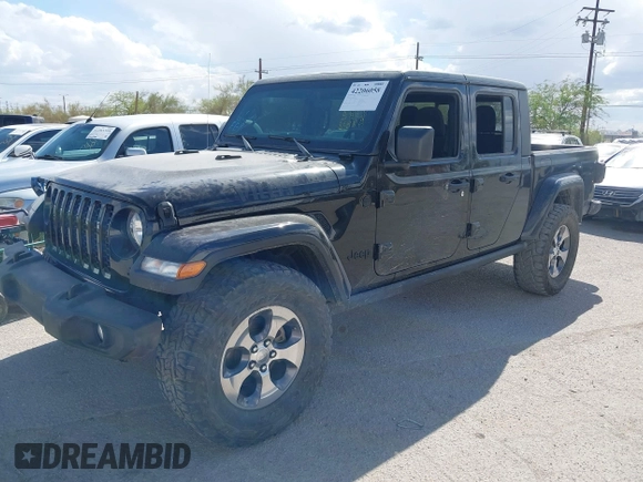 2021 Jeep Gladiator Willys with VIN 1C6HJTAG7ML523718, listed as a IAAI auction lot 42206058 with 48,071 mi miles and . Bid and sale history available at DreamBid. Image 17.