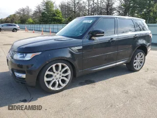 2015 Land Rover Range Rover Sport HSE with VIN SALWR2VFXFA601968, listed as a Copart auction lot 61875295 with 124,461 mi miles and Clean title. Bid and sale history available at DreamBid. Image 1.