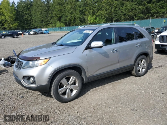 2013 Kia Sorento EX with VIN 5XYKUDA61DG367853, listed as a Copart auction lot 54400345 with 263,522 mi miles and Salvage Title. Bid and sale history available at carsss.com. Image 1.