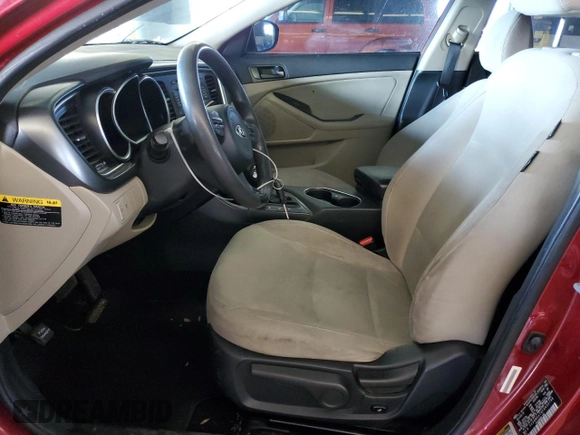 2015 Kia Optima LX with VIN 5XXGM4A78FG435796, listed as a Copart auction lot 45652035 with 160,528 mi miles and Salvage Title. Bid and sale history available at carsss.com. Image 7.
