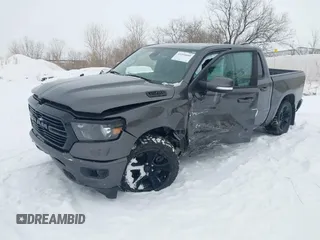 2020 Ram 1500 Big Horn with VIN 1C6SRFFT2LN182740, listed as a IAAI auction lot 41516660 with 86,489 mi miles and . Bid and sale history available at DreamBid. Image 17.