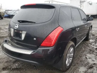 2006 Nissan Murano SL with VIN JN8AZ08TX6W425826, listed as a Copart auction lot 41404495 with 141,139 mi miles and Salvage Title. Bid and sale history available at carsss.com. Image 3.