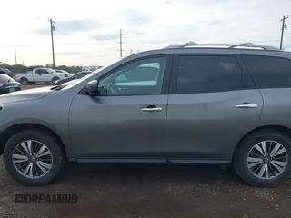 2020 Nissan Pathfinder S with VIN 5N1DR2AN9LC617344, listed as a IAAI auction lot 41368530 with 64,544 mi miles. Bid and sale history available at carsss.com. Image 15.