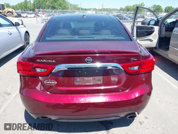 2016 Nissan Maxima SL with VIN 1N4AA6AP2GC408837, listed as a IAAI auction lot 42006849 with 228,119 mi miles and . Bid and sale history available at DreamBid. Image 17.