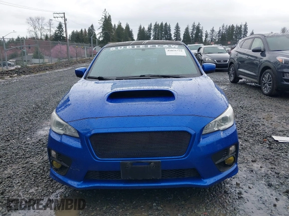 2015 Subaru WRX Premium with VIN JF1VA1D66F8816248, listed as a IAAI auction lot 41831732 with 123,048 mi miles. Bid and sale history available at carsss.com. Image 12.