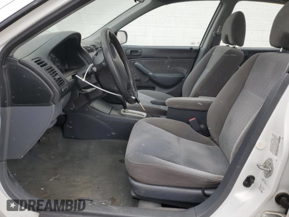 2004 Honda Civic VP with VIN 2HGES16394H620405, listed as a Copart auction lot 50882195 with 191,220 mi miles and Salvage Title. Bid and sale history available at DreamBid. Image 7.