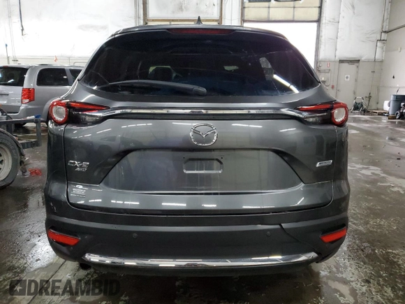 2019 Mazda CX-9 Grand Touring with VIN JM3TCBDY9K0306317, listed as a Copart auction lot 45424375 with 92,854 mi miles and Salvage Title. Bid and sale history available at carsss.com. Image 6.