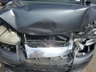 2008 Volkswagen Jetta Sedan SE with VIN 3VWRM71K48M074080, listed as a Copart auction lot 53831555 with 171,609 mi miles and Salvage Title. Bid and sale history available at carsss.com. Image 11.