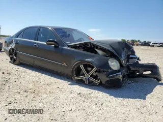2001 Mercedes-Benz S 320/430/500 with VIN WDBNG70J21A221144, listed as a Copart auction lot 56856945 with Not provided miles and Salvage title. Bid and sale history available at DreamBid. Image 4.