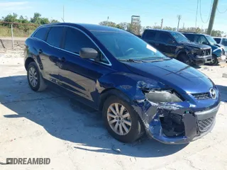 2011 Mazda CX-7 i SV with VIN JM3ER2AM5B0396865, listed as a IAAI auction lot 41418948 with 158,799 mi miles. Bid and sale history available at carsss.com. Image 1.