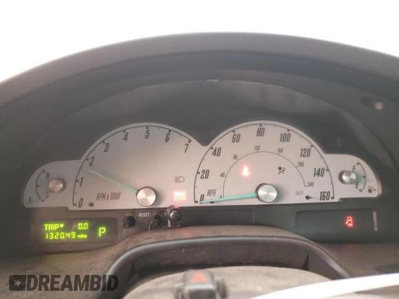 2002 Ford Thunderbird Hardtop Premium with VIN 1FAHP60A02Y121714, listed as a Copart auction lot 77852994 with 132,049 mi miles and Salvage Title. Bid and sale history available at DreamBid. Image 9.