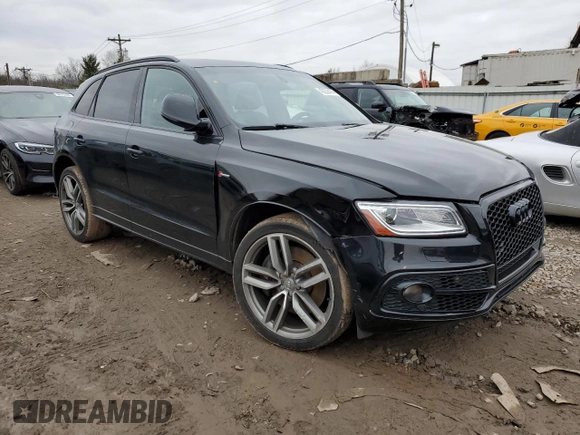2015 Audi SQ5 with VIN WA1VGBFP5FA136087, listed as a Copart auction lot 40230494 with 115,742 mi miles and . Bid and sale history available at DreamBid. Image 4.