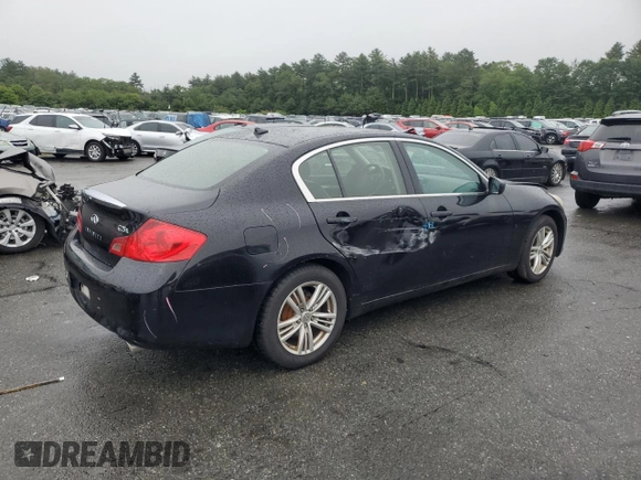 2012 Infiniti G25 x z VIN JN1DV6AR6CM860763, wystawiony jako Copart lot #60118655 z przebiegiem 182 446 mil mil oraz Szkoda całkowita • Salvage title. Historia ofert i sprzedaży dostępna na DreamBid. Obrazek 3.