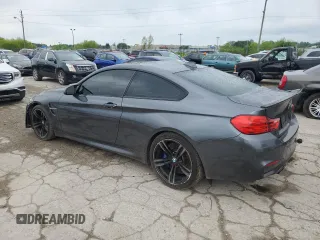 2016 BMW M4 with VIN WBS3R9C56GK335723, listed as a Copart auction lot 57647274 with 164,379 mi miles and Salvage Title. Bid and sale history available at carsss.com. Image 2.