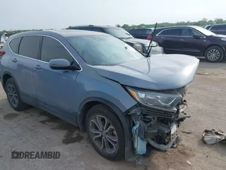 2021 Honda CR-V EX z VIN 2HKRW1H5XMH404590, wystawiony jako IAAI lot #42055988 z przebiegiem 85 952 mil mil oraz . Historia ofert i sprzedaży dostępna na DreamBid. Obrazek 1.