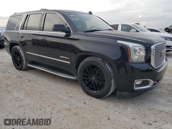 2015 GMC Yukon Denali with VIN 1GKS2CKJ5FR529091, listed as a Copart auction lot 79700904 with 181,642 mi miles and Clean Title. Bid and sale history available at carsss.com. Image 4.