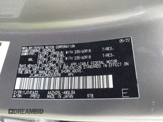 2022 Lexus NX 350h с VIN JTJAKCEZ3N5003098, выставлен на аукционе IAAI как лот 42421013 с пробегом 29 566 миль миль и . История ставок и продаж доступна на DreamBid. Изображение 9.