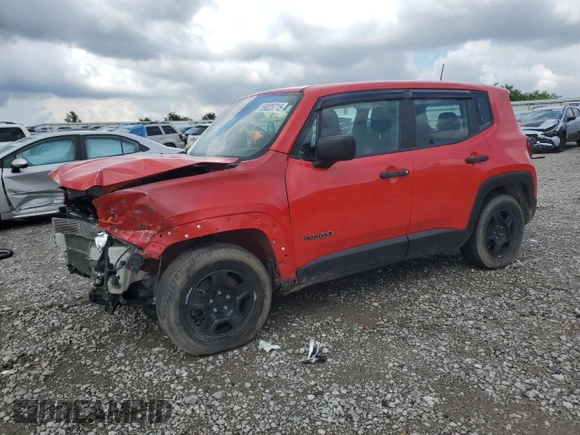 2021 Jeep Renegade Sport с VIN ZACNJCAB8MPM27959, выставлен на аукционе Copart как лот 59020715 с пробегом Не указан миль и Списание • Salvage title. История ставок и продаж доступна на DreamBid. Изображение 1.