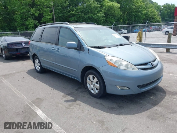 2008 Toyota Sienna XLE with VIN 5TDZK22C78S142245, listed as a IAAI auction lot 42166323 with 184,715 mi miles and . Bid and sale history available at DreamBid. Image 1.