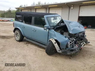 2021 Ford Bronco с VIN 1FMEE5BP5MLA91314, выставлен на аукционе Copart как лот 50746695 с пробегом 75 478 миль миль и Списание • Salvage title. История ставок и продаж доступна на DreamBid. Изображение 4.