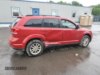 2014 Dodge Journey SXT z VIN 3C4PDDBG5ET290590, wystawiony jako Copart lot #57758595 z przebiegiem 87 443 mil mil oraz Szkoda całkowita • Salvage title. Historia ofert i sprzedaży dostępna na DreamBid. Obrazek 3.