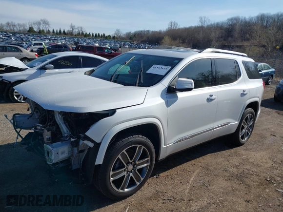 2019 GMC Acadia Denali with VIN 1GKKNXLSXKZ173883, listed as a IAAI auction lot 41863843 with 85,067 mi miles and . Bid and sale history available at carsss.com. Image 17.