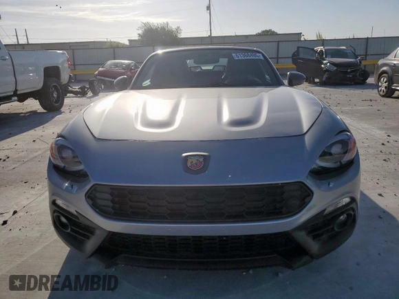 2017 FIAT 124 Spider Lusso with VIN JC1NFAEK8H0109738, listed as a Copart auction lot 61368405 with 63,624 mi miles and Salvage title. Bid and sale history available at DreamBid. Image 5.