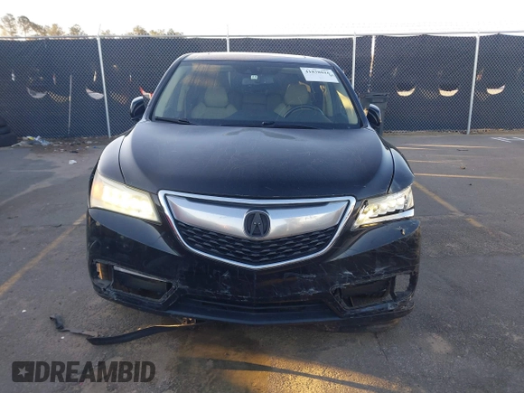 2014 Acura MDX Tech Pkg with VIN 5FRYD3H49EB018603, listed as a IAAI auction lot 41838016 with 203,609 mi miles. Bid and sale history available at carsss.com. Image 12.