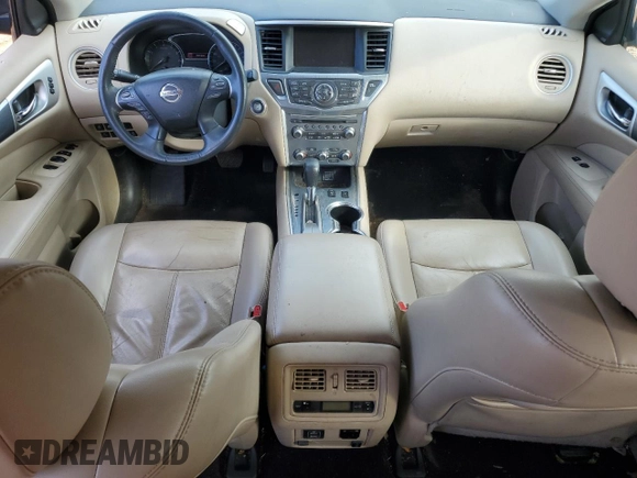 2018 Nissan Pathfinder SL with VIN 5N1DR2MN3JC613198, listed as a Copart auction lot 44423035 with 168,744 mi miles and Salvage title. Bid and sale history available at DreamBid. Image 8.