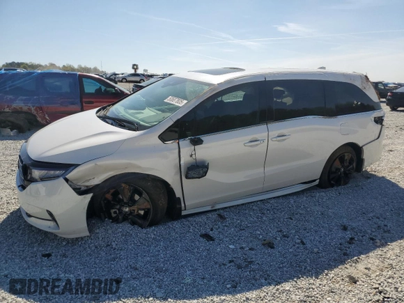 2024 Honda Odyssey Sport with VIN 5FNRL6H72RB067314, listed as a Copart auction lot 50687805 with 20,805 mi miles and Salvage Title. Bid and sale history available at DreamBid. Image 1.