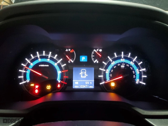 2016 Toyota 4Runner Limited with VIN JTEBU5JR3G5384839, listed as a Copart auction lot 49094665 with 103,471 mi miles and Clean Title. Bid and sale history available at carsss.com. Image 9.