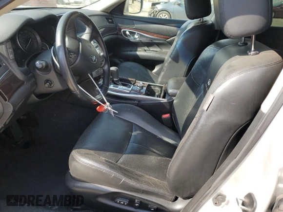 2012 Infiniti M37 with VIN JN1BY1AP6CM334908, listed as a Copart auction lot 48795855 with 149,648 mi miles and Salvage Title. Bid and sale history available at carsss.com. Image 7.