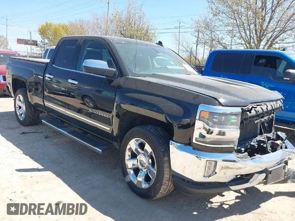 2016 Chevrolet Silverado 1500 LTZ with VIN 1GCVKSEC6GZ119613, listed as a IAAI auction lot 41778191 with 148,454 mi miles. Bid and sale history available at carsss.com. Image 1.