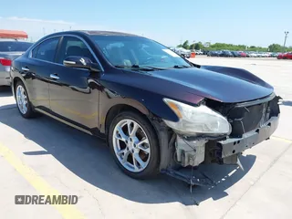 2012 Nissan Maxima S with VIN 1N4AA5AP9CC808415, listed as a IAAI auction lot 42515286 with 199,148 mi miles and . Bid and sale history available at DreamBid. Image 1.