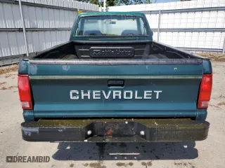 1992 Chevrolet S-10 with VIN 1GCCS14A3N8105494, listed as a Copart auction lot 54552375 with 89,342 mi miles and Clean Title. Bid and sale history available at carsss.com. Image 6.