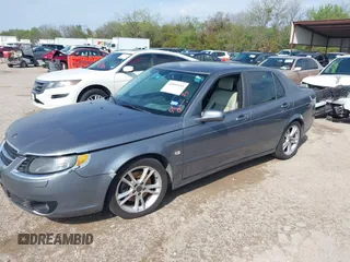 2007 Saab 9-5 Aero with VIN YS3EH49G973506272, listed as a IAAI auction lot 41891935 with 138,839 mi miles. Bid and sale history available at carsss.com. Image 2.