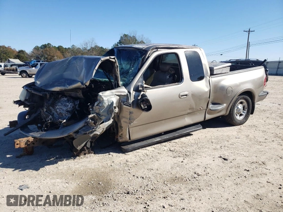 2001 Ford F-150 XL with VIN 2FTRX07L61CA37311, listed as a Copart auction lot 85752694 with 0 mi miles and Salvage Title. Bid and sale history available at carsss.com. Image 1.