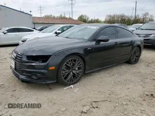 2016 Audi A7 3.0 Prestige with VIN WAU2GAFC9GN185221, listed as a Copart auction lot 50907124 with 106,466 mi miles and Salvage Title. Bid and sale history available at carsss.com. Image 1.