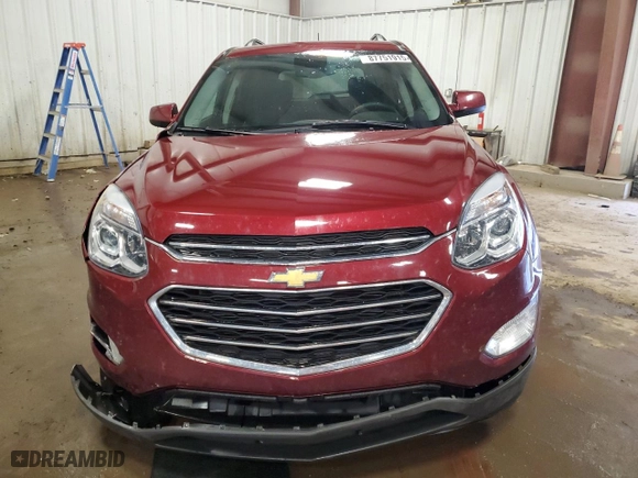 2017 Chevrolet Equinox LT with VIN 2GNALCEK0H6111908, listed as a Copart auction lot 87751915 with 37,783 mi miles and Clean Title. Bid and sale history available at carsss.com. Image 5.
