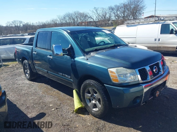 2005 Nissan Titan XE with VIN 1N6AA07A65N512479, listed as a IAAI auction lot 41659482 with 225,037 mi miles and . Bid and sale history available at DreamBid. Image 1.