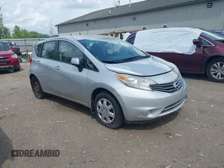 2014 Nissan Note S with VIN 3N1CE2CPXEL354205, listed as a IAAI auction lot 42189749 with 121,707 mi miles and . Bid and sale history available at DreamBid. Image 1.