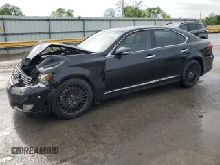2010 Lexus LS 460 with VIN JTHBL5EF6A5101167, listed as a Copart auction lot 54674145 with 146,830 mi miles and Salvage Title. Bid and sale history available at DreamBid. Image 1.