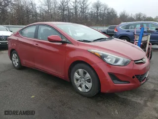 2016 Hyundai Elantra SE with VIN KMHDH4AE1GU599341, listed as a Copart auction lot 48620145 with 182,113 mi miles and Clean Title. Bid and sale history available at carsss.com. Image 4.
