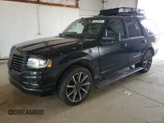 2017 Lincoln Navigator Reserve with VIN 5LMJJ2LT4HEL02529, listed as a Copart auction lot 58166845 with 145,091 mi miles and Salvage title. Bid and sale history available at DreamBid. Image 1.