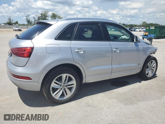 2018 Audi Q3 Premium z VIN WA1BCCFS0JR013087, wystawiony jako Copart lot #61509025 z przebiegiem 46 374 mil mil oraz Nie do naprawy • Non repairable. Historia ofert i sprzedaży dostępna na DreamBid. Obrazek 3.
